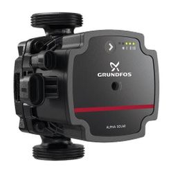 Grundfos Hocheffizienz Umwälzpumpe ALPHA Solar25-75 130mm, PN10 230V 1 1/2" max. För... GRUNDFOS-98989299 5712604776667 (Abb. 1)