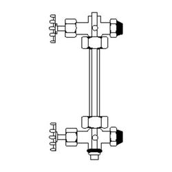 Grundfos Wasserstandsanzeiger WAS-L R 1/2" PN6 500mm, Zubehör für Unterwasserpumpen... GRUNDFOS-91040072 5700392362049 (Abb. 1)