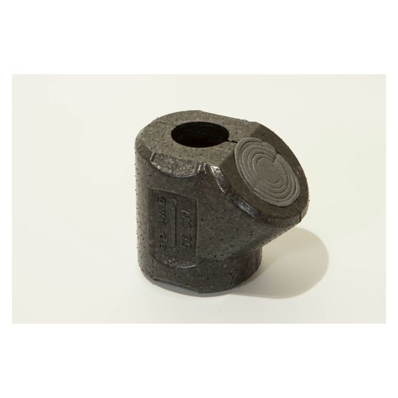 GWK EPP-Box Armaturendämmschale Serie MS, DN 40, für Schrägsitzventil mit IG, Anthrazit, 5221040001