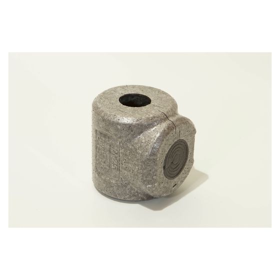 GWK EPP-Box Armaturendämmschale Serie M, DN 32, für Muffengeradsitzventil, Silbergrau, 5211032002