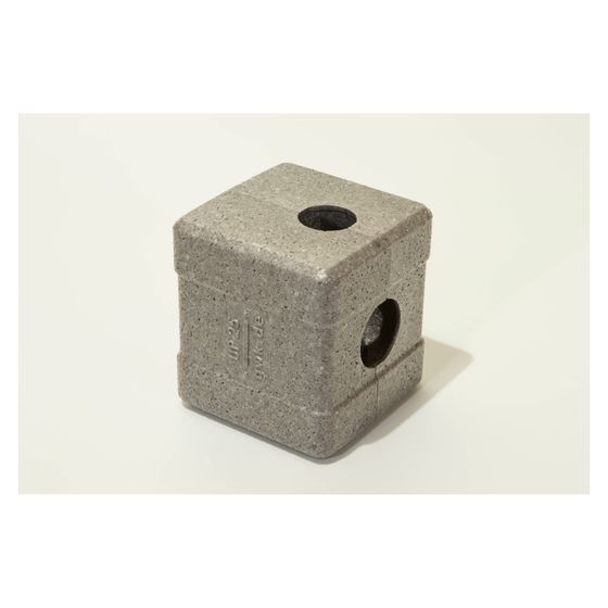 GWK EPP-Box Serie UP DN 25 Silbergrau für Vollstrom-Absperrventil Kemper VAV 385 02, 9627050030