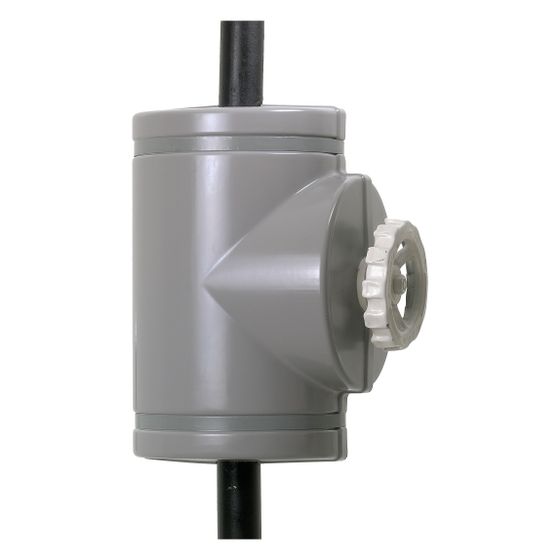 GWK ES-Box Uni Armaturendämmschale Serie F, DN 20, Grau RAL 7040, für Absperrventile Baulänge F1, 1711020005