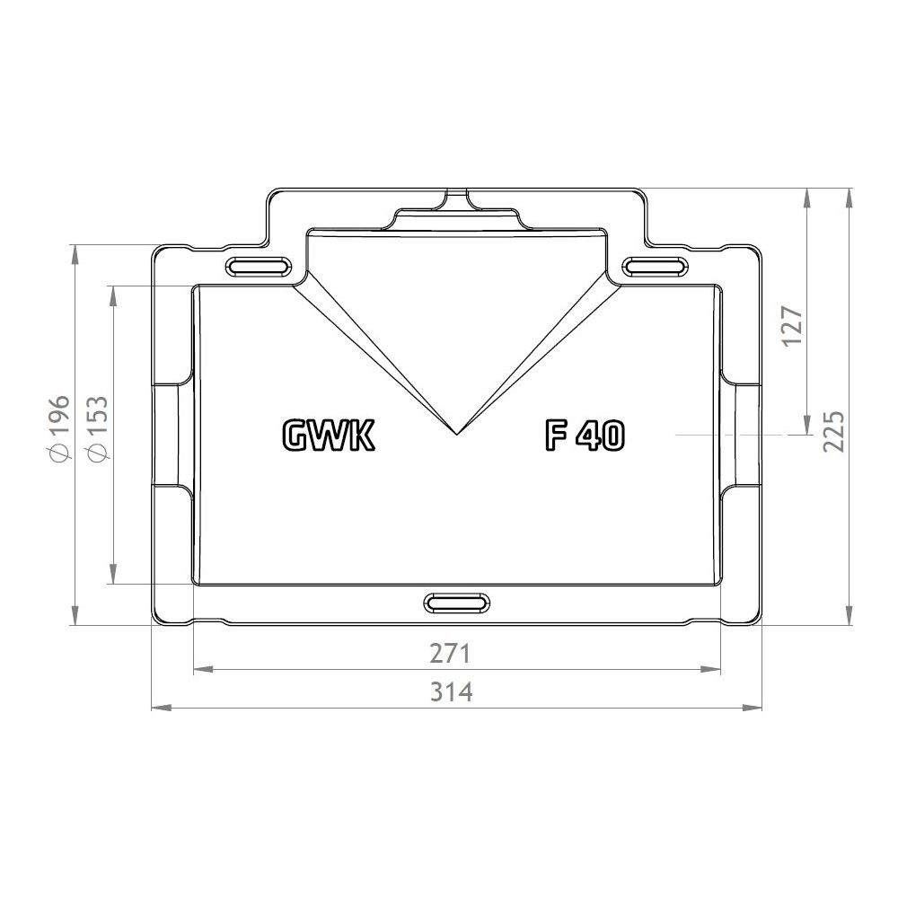GWK ES-Box Uni Armaturendämmschale Serie F, DN 40, Grau RAL 7040, für Absperrventile Ba... GWK-1711040005 4030095038486 (Abb. 2)