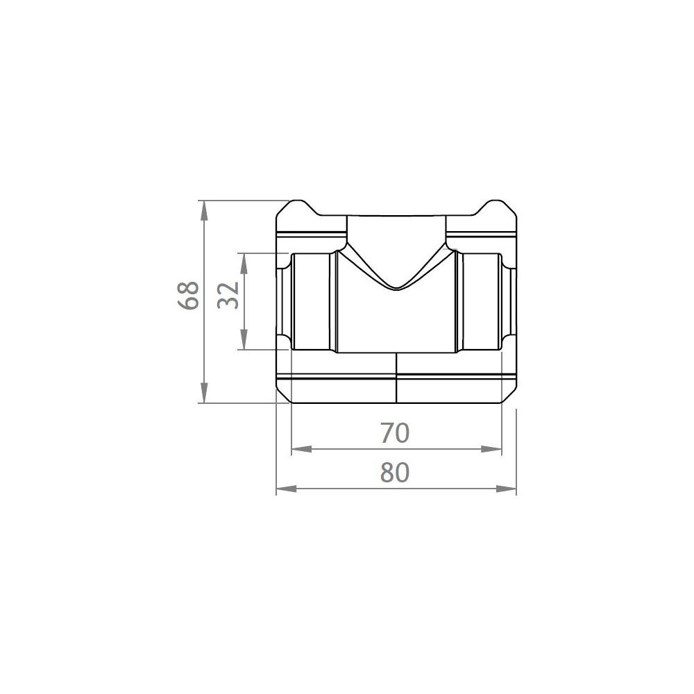 GWK EPP-Box Armaturendämmschale Serie KH, DN 15, für Kugelhahn mit T-Griff mit IG, Silb... GWK-5231015002 4030095000728 (Abb. 2)