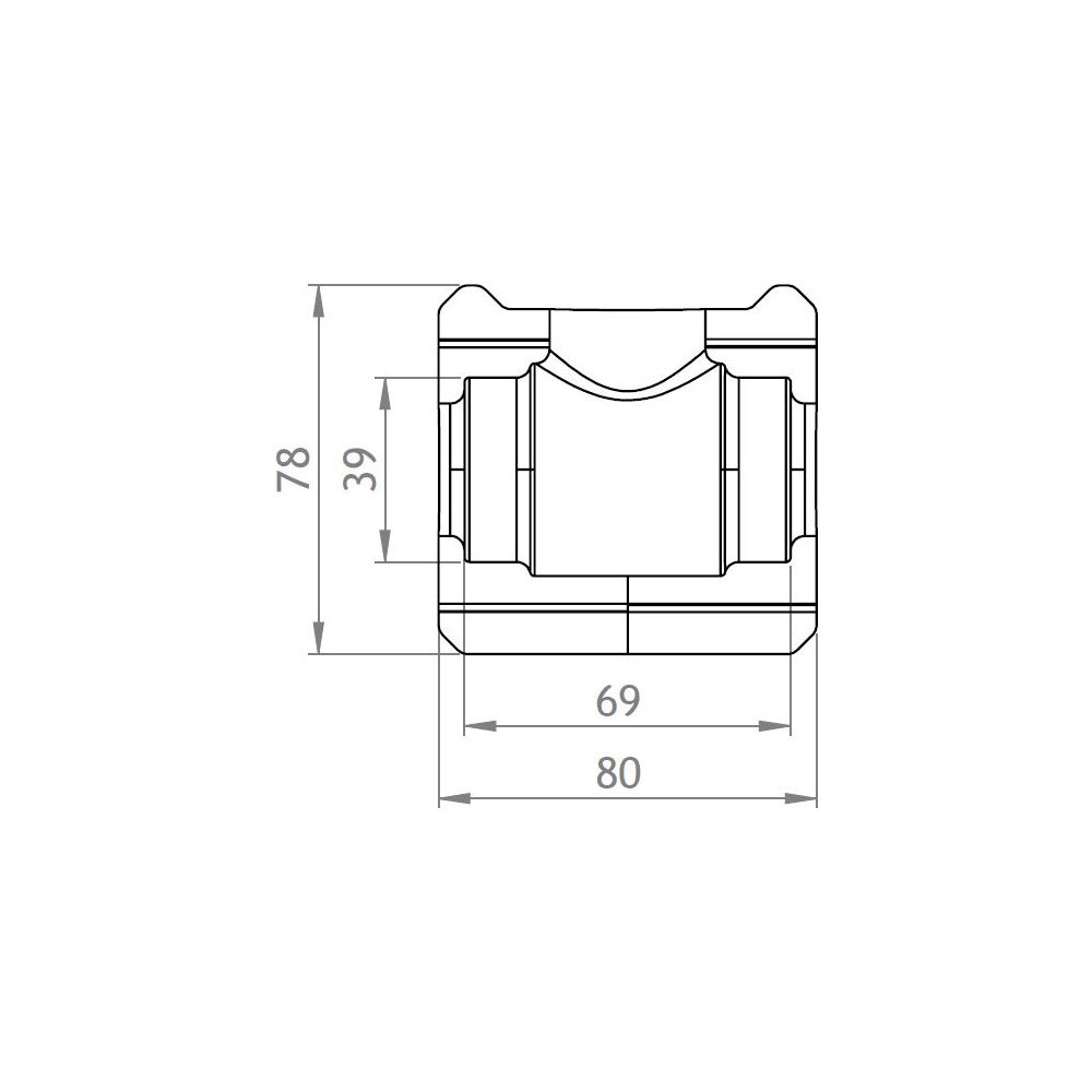 GWK EPP-Box Armaturendämmschale Serie KH, DN 20, für Kugelhahn mit T-Griff mit IG, Anth... GWK-5231020001 4030095026674 (Abb. 2)