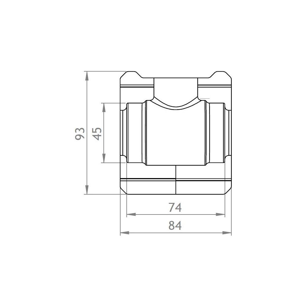 GWK EPP-Box Armaturendämmschale Serie KH, DN 25, für Kugelhahn mit T-Griff mit IG, Silb... GWK-5231025002 4030095000780 (Abb. 2)