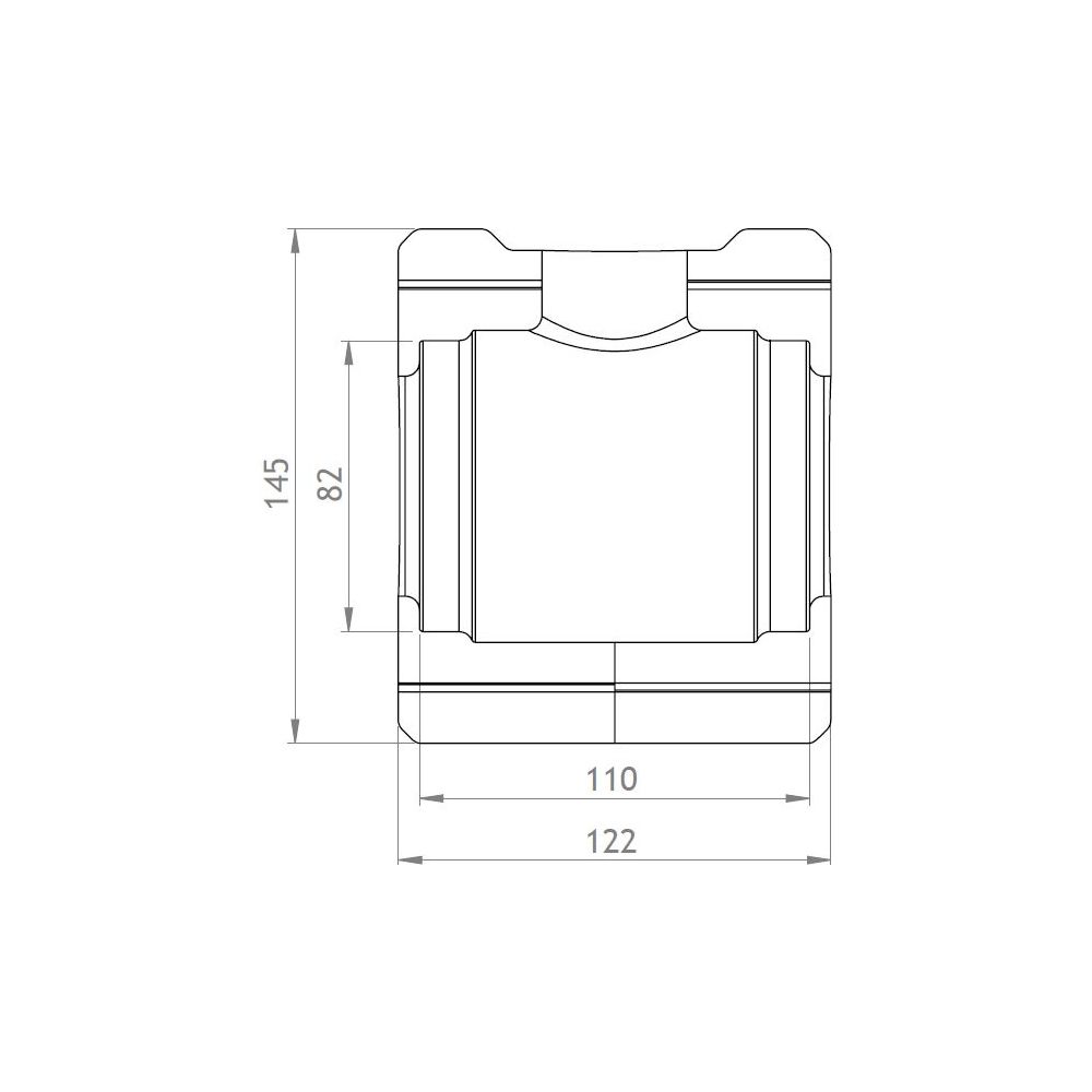 GWK EPP-Box Armaturendämmschale Serie KH, DN 50, für Kugelhahn mit T-Griff mit IG, Silb... GWK-5231050002 4030095000902 (Abb. 2)