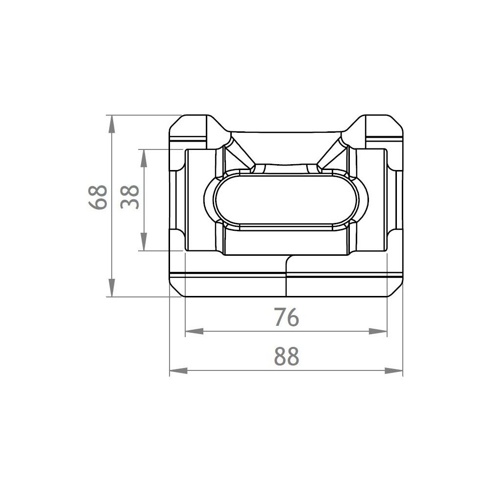 GWK EPP-Box Armaturendämmschale Serie KH-F, DN 15, für Kugelhahn mit kurzer Spindel und... GWK-5232015001 4030095000933 (Abb. 2)