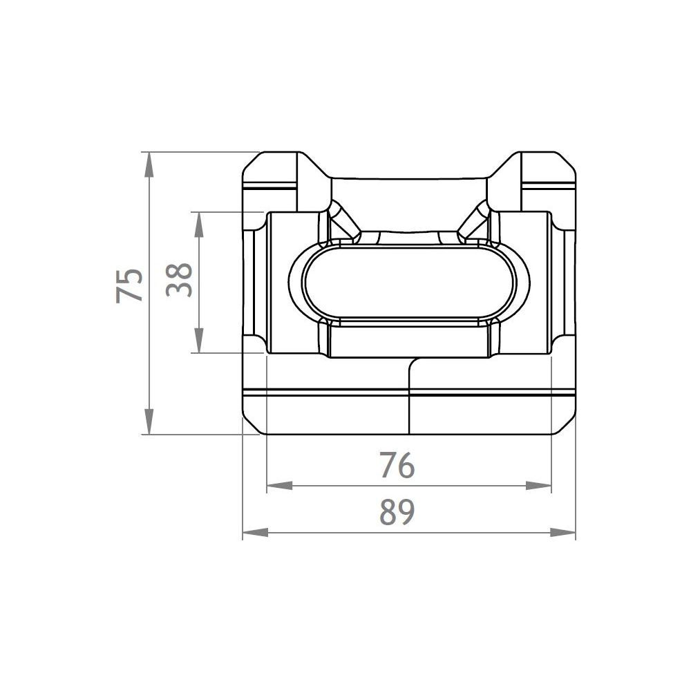 GWK EPP-Box Armaturendämmschale Serie KH-F, DN 20, für Kugelhahn mit kurzer Spindel und... GWK-5232020001 4030095000971 (Abb. 2)