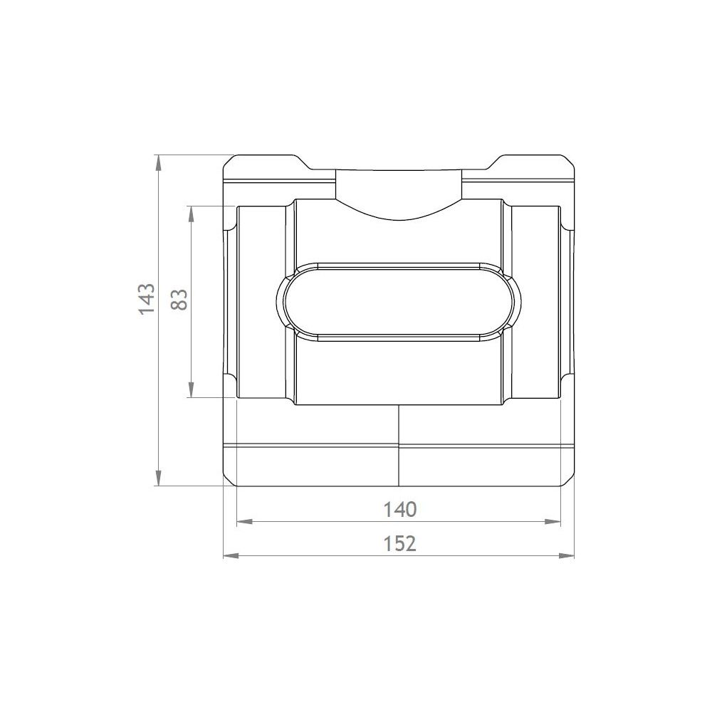 GWK EPP-Box Armaturendämmschale Serie KH-F, DN 50, für Kugelhahn mit kurzer Spindel und... GWK-5232050001 4030095003347 (Abb. 2)