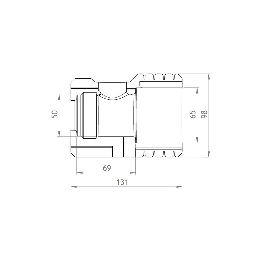 GWK EPP-Box Armaturendämmschale Serie KH-P, DN 25, für Pumpenkugelhähne, Silbergrau, 52... GWK-5234025002 4030095050389 (Abb. 2)