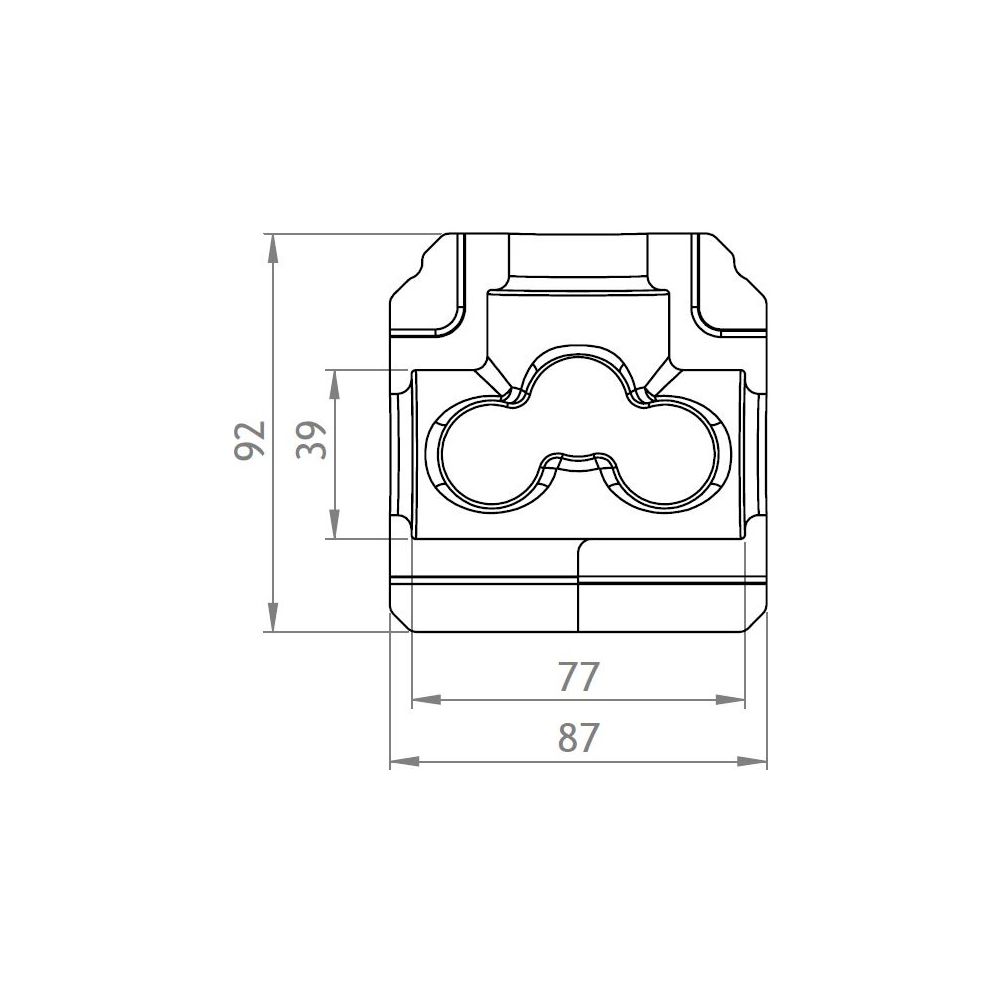 GWK EPP-Box Armaturendämmschale Serie M, DN 20, für Muffengeradsitzventil, Anthrazit, 5... GWK-5211020001 4030095031005 (Abb. 2)