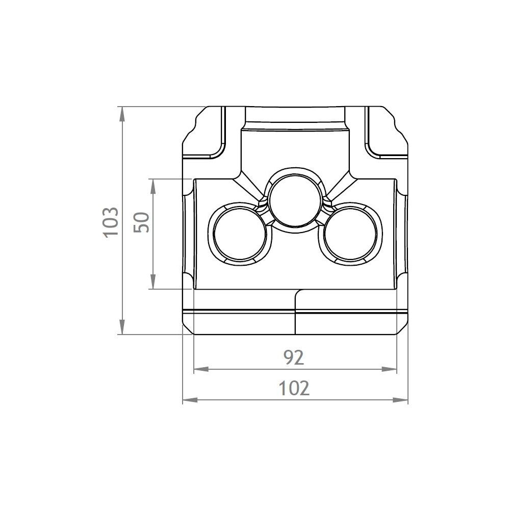 GWK EPP-Box Armaturendämmschale Serie M, DN 25, für Muffengeradsitzventil, Silbergrau, ... GWK-5211025002 4030095031036 (Abb. 2)
