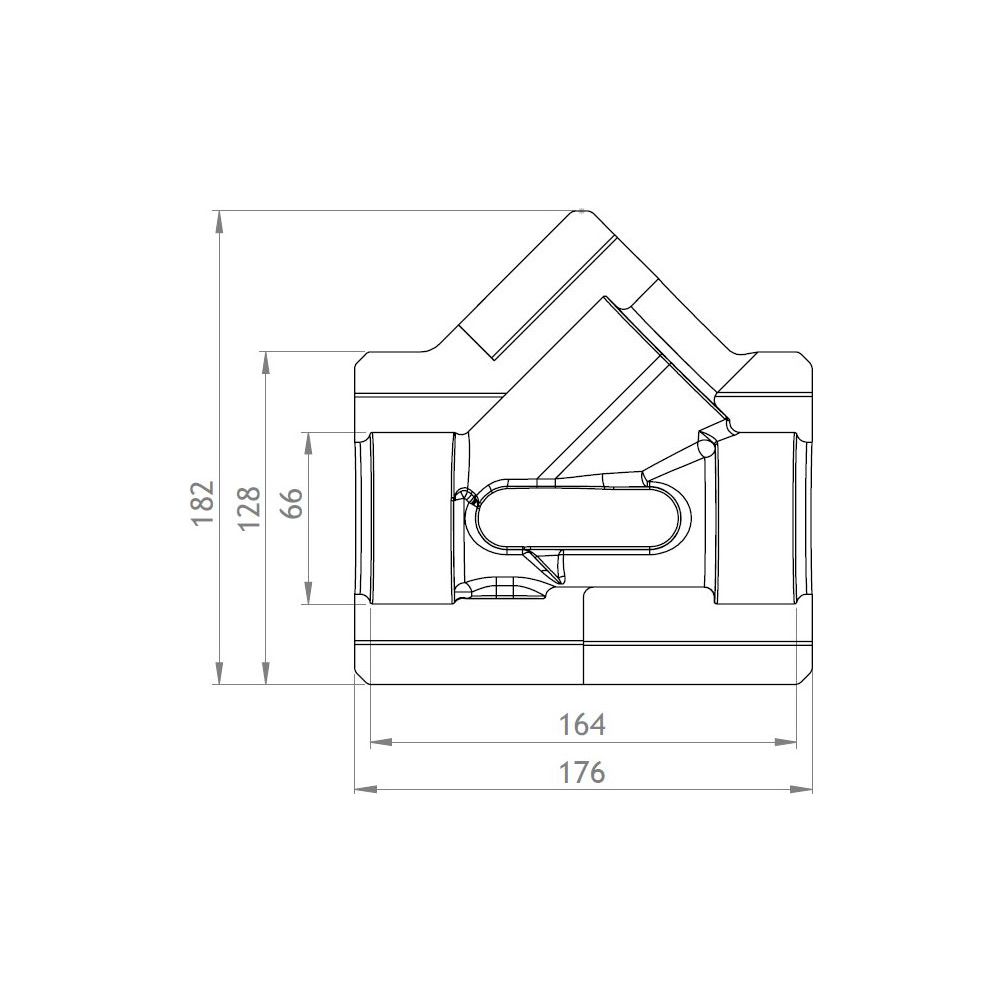GWK EPP-Box Armaturendämmschale Serie MS-AG, DN 40, für Kemper 150 6G mit Bohrung für Z... GWK-9622060050 4030095056114 (Abb. 2)