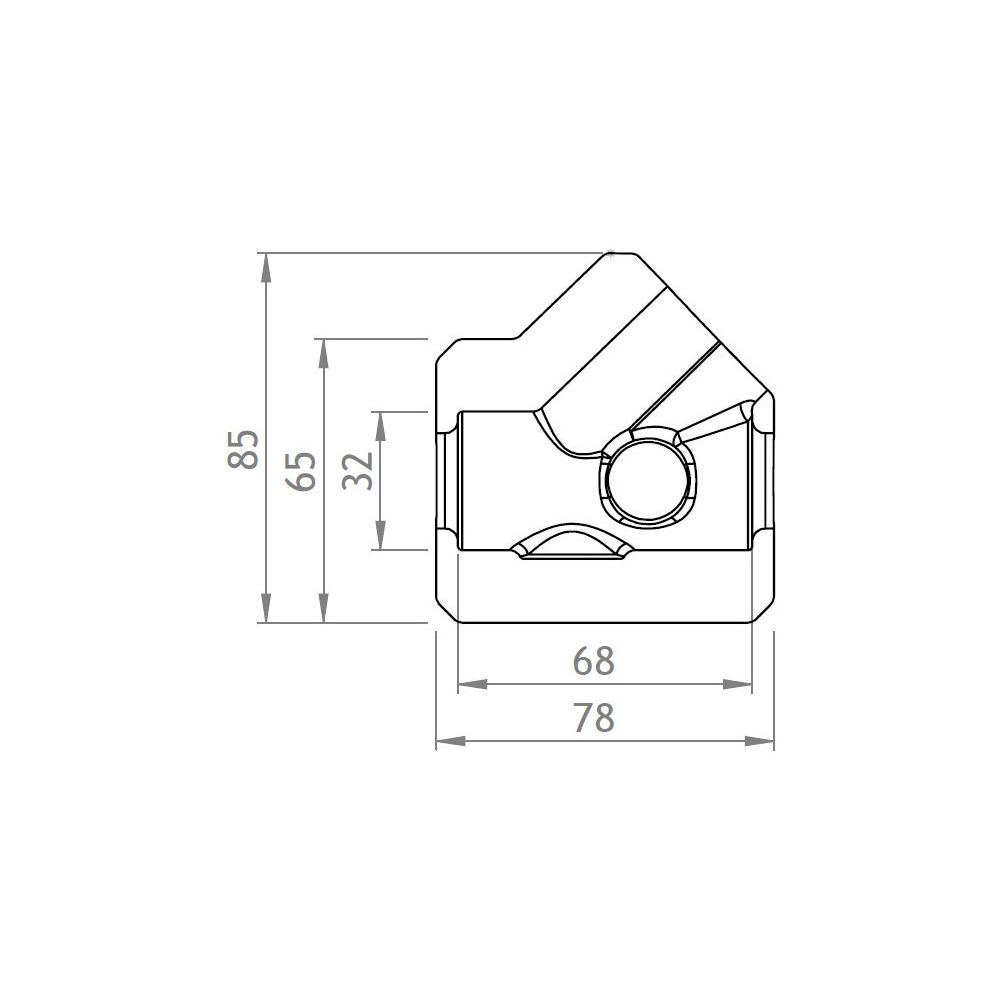 GWK EPP-Box Armaturendämmschale Serie MS, DN 15, für Schrägsitzventil mit IG, Anthrazit... GWK-5221015001 4030095000476 (Abb. 2)