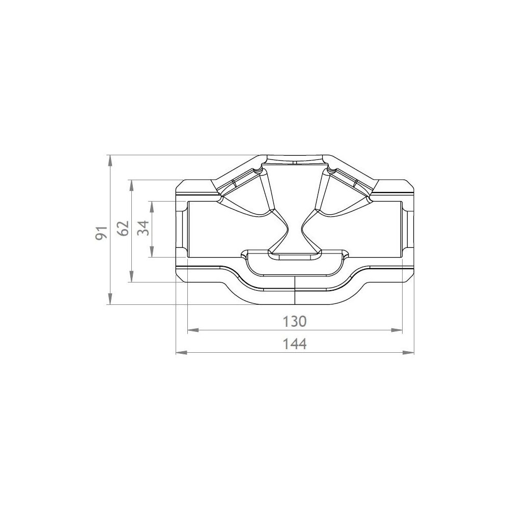 GWK EPP-Box Armaturendämmschale Serie MT, DN 15, für Kemper 141 0G, 10 Stück, 50 Stück,... GWK-9605050030 4030095052499 (Abb. 2)