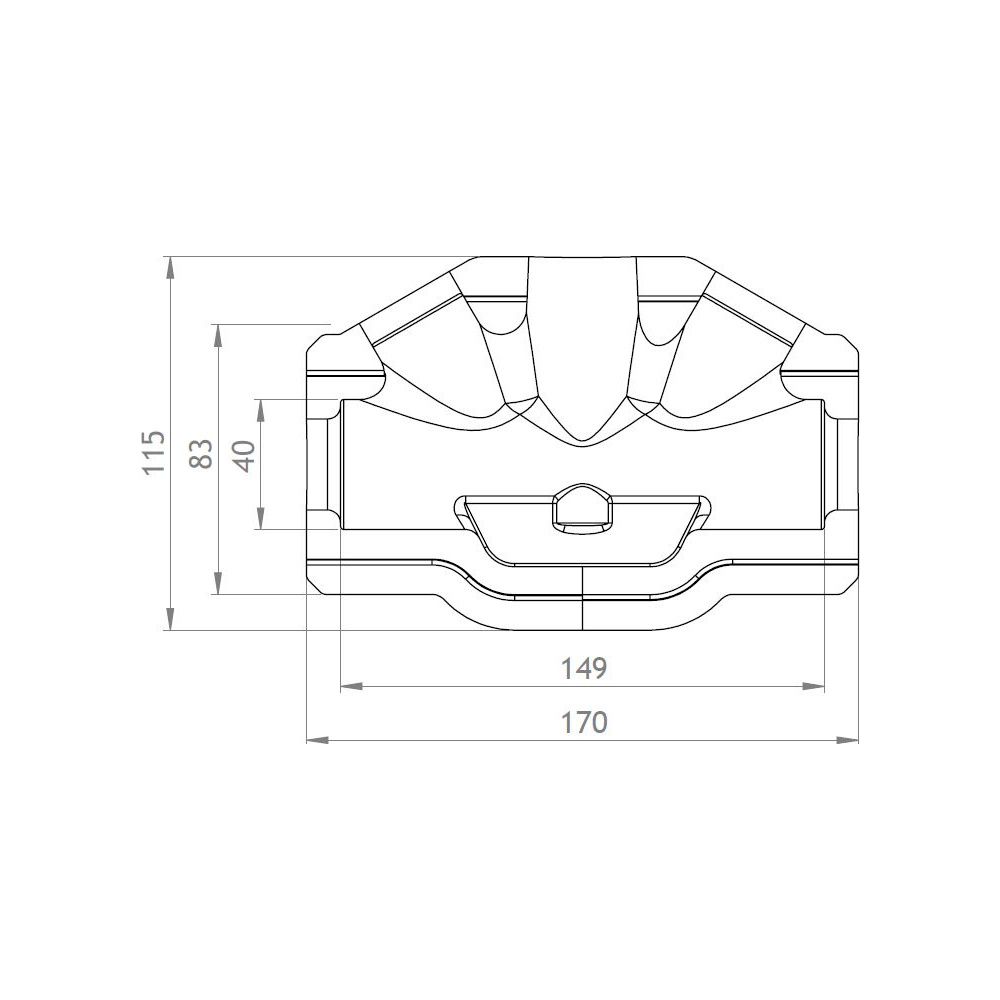 GWK EPP-Box Armaturendämmschale Serie MT, DN 20, für Kemper 141 0G, 10 Stück, 50 Stück,... GWK-9605050040 4030095052505 (Abb. 2)