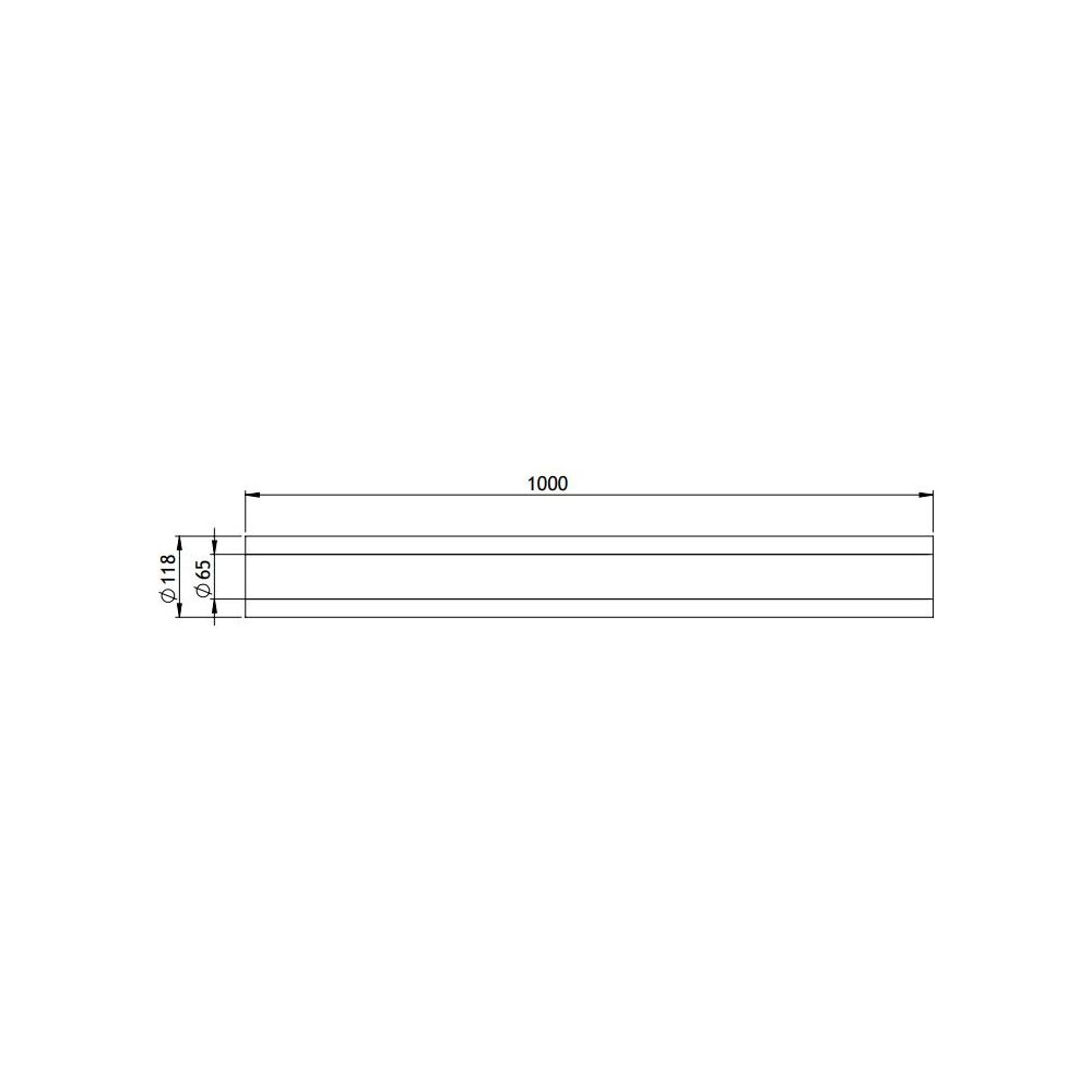 GWK Silver System Rohrdämmung, DN 50, 65x118mm, 1m, PIR, Silber, 50 Prozent nach GEG, 4... GWK-4350651180 4030095056862 (Abb. 2)