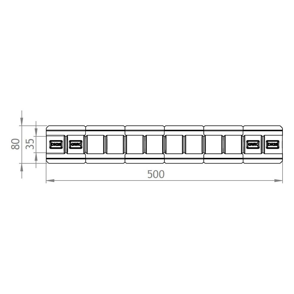 GWK EPP-Rohr, DN 25, 500mm, 50 Prozent EnEV, mit geometrischer Klemmung, Silbergrau, 53... GWK-5302025000 4030095049703 (Abb. 2)
