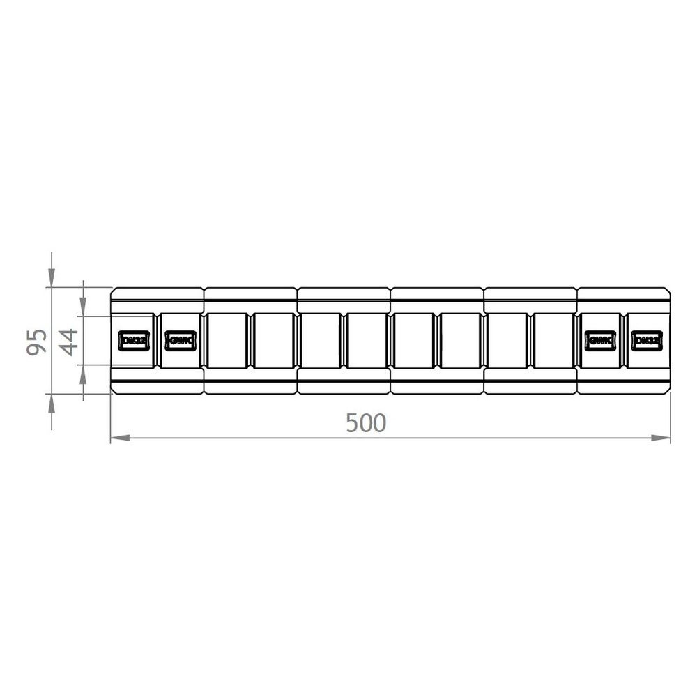 GWK EPP-Rohr, DN 32, 500mm, 50 Prozent EnEV, mit geometrischer Klemmung, Silbergrau, 53... GWK-5302032000 4030095049710 (Abb. 2)