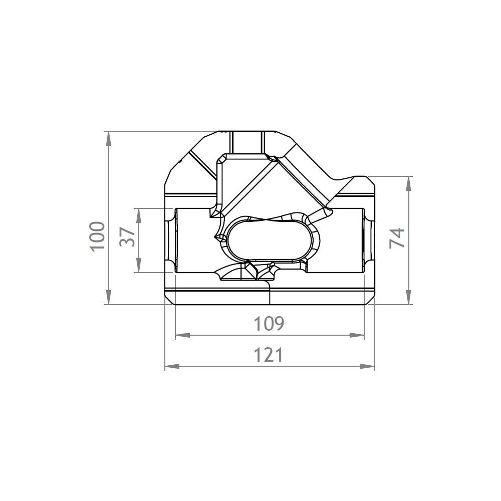GWK EPP-Box Serie ST-AG DN 15 Anthrazitschwarz für Strangregulierventil mit AG, 5225015... GWK-5225015001 4030095030336 (Abb. 2)