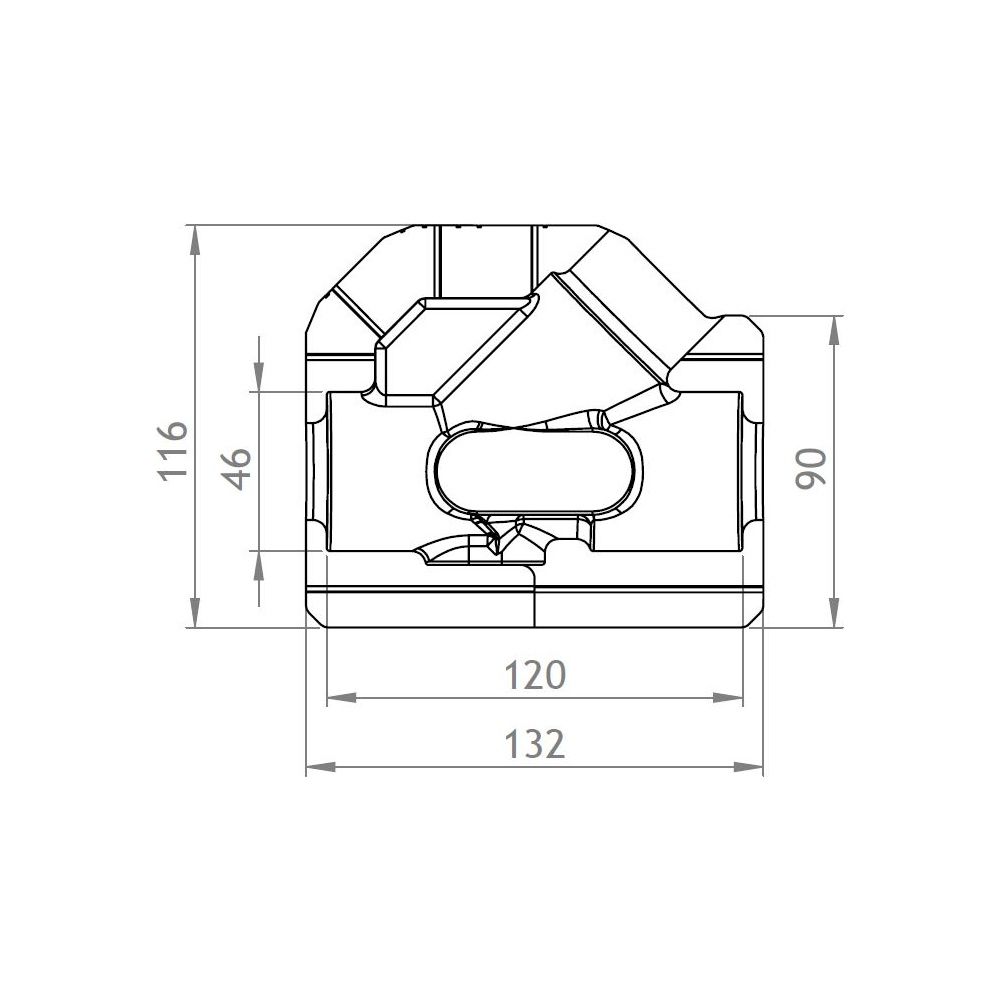 GWK EPP-Box Serie ST-AG DN 20 Silbergrau für Strangregulierventil Kemper 150 6G mit Boh... GWK-9622060020 4030095056084 (Abb. 2)