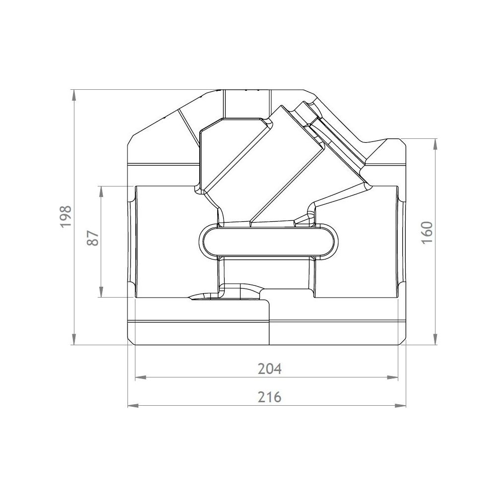 GWK EPP-Box Serie ST-AG DN 50 Silbergrau für Strangregulierventil mit AG, 5225050002... GWK-5225050002 4030095030442 (Abb. 2)