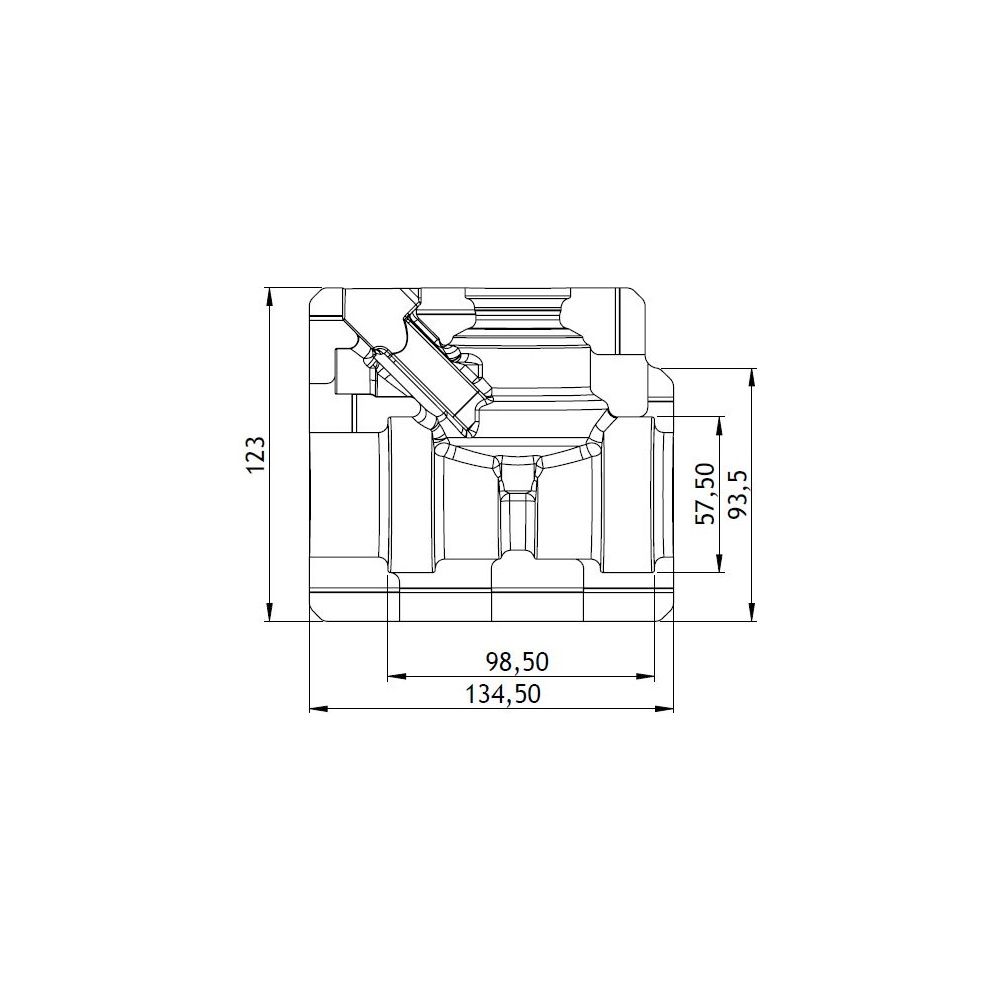 GWK EPP-Box Serie ST-BD DN 32 Silbergrau für Strangventil Danfoss MSV-BD, 5293032002... GWK-5293032002 4030095056008 (Abb. 2)