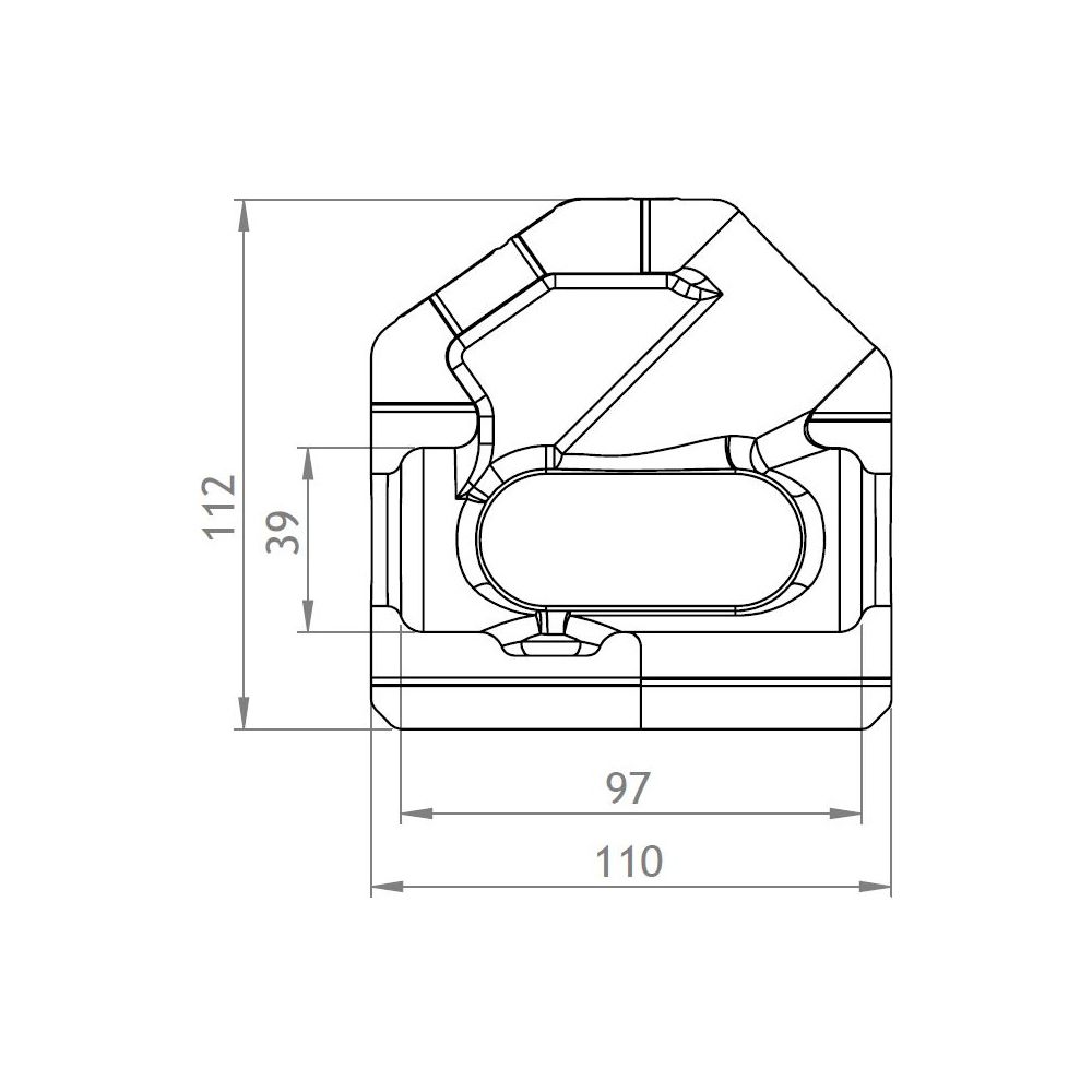 GWK EPP-Box Armaturendämmschale Serie ST, DN 20, für Strangregulierventil mit IG, Silbe... GWK-5222020002 4030095026247 (Abb. 2)