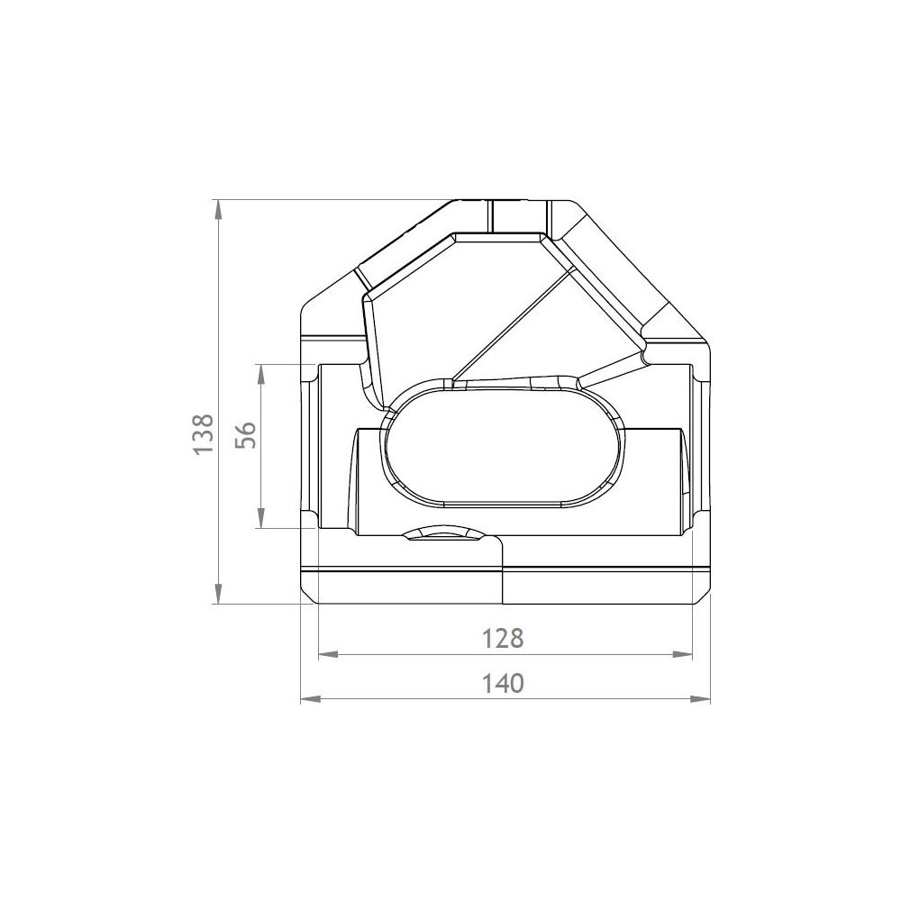 GWK EPP-Box Armaturendämmschale Serie ST, DN 32, für Strangregulierventil mit IG, Anthr... GWK-5222032001 4030095026278 (Abb. 2)