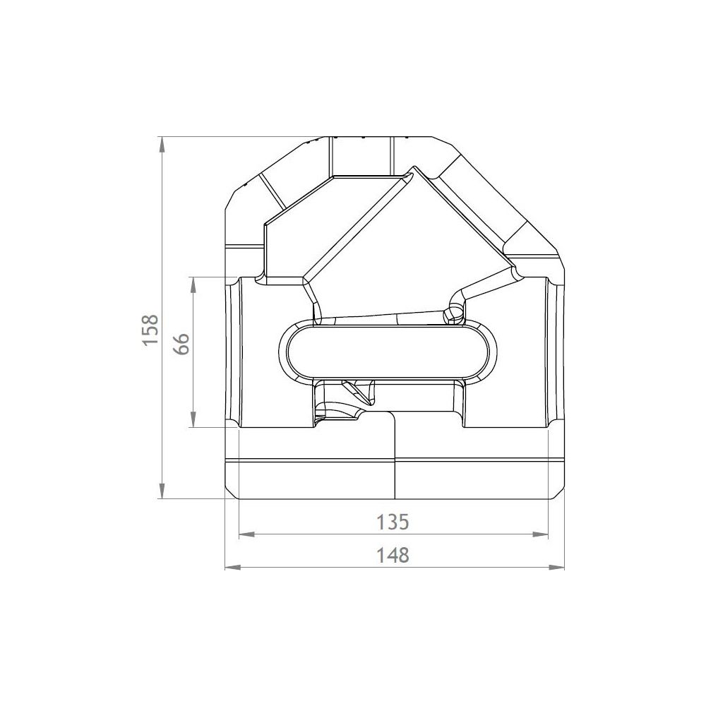 GWK EPP-Box Armaturendämmschale Serie ST, DN 40, für Strangregulierventil mit IG, Anthr... GWK-5222040001 4030095030886 (Abb. 2)