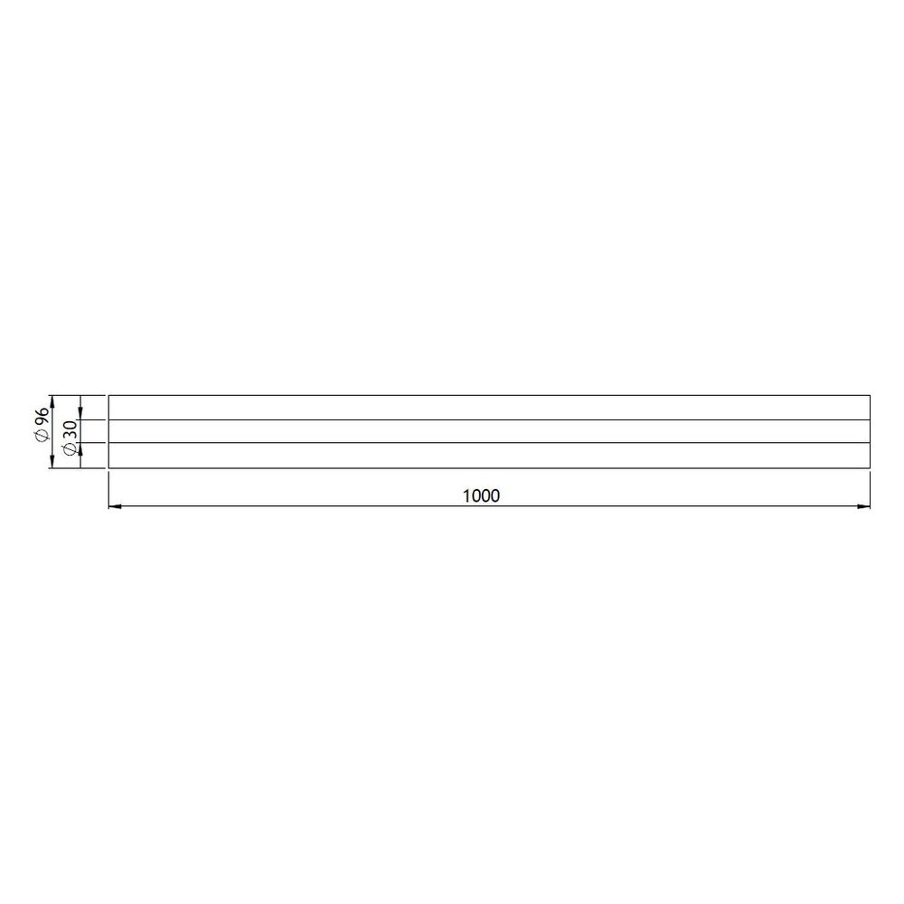 GWK Silver System Rohrdämmung, DN 20, 30x96mm, 1m, PIR, Silber, 4350300960... GWK-4350300960 4030095056817 (Abb. 2)