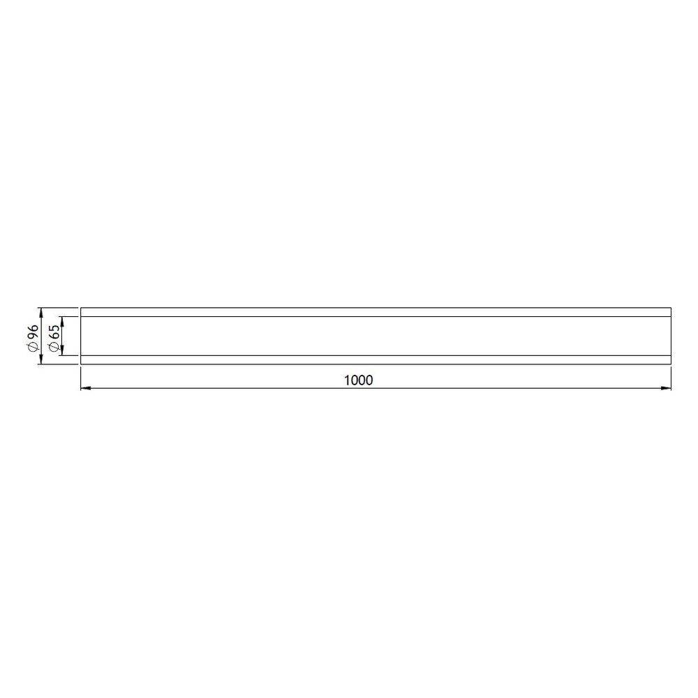 GWK Silver System Rohrdämmung, DN 50, 65x96mm, 1m, PIR, Silber, 4350650960... GWK-4350650960 4030095056794 (Abb. 2)