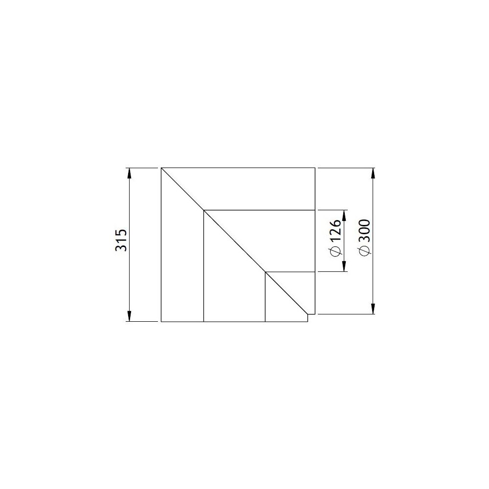 GWK Silver System Winkeldämmung, 90 Grad, DN 100, 118x300mm, PIR, Silber, 100 Prozent n... GWK-4451263000 4030095057197 (Abb. 2)