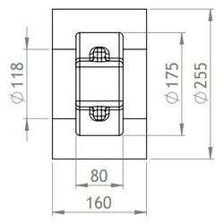 GWK AL-Box Armaturendämmschale DN 100, 50 Prozent, PIR-Schaum, für Victaulic Kupplung T... GWK-4124100001 4030095053021 (Abb. 1)