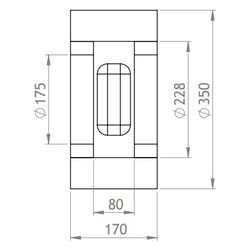 GWK AL-Box Armaturendämmschale DN 150, 50 Prozent, PIR-Schaum, für Victaulic Kupplung T... GWK-4124150001 4030095053045 (Abb. 1)