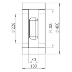GWK AL-Box Armaturendämmschale DN 200, 50 Prozent, PIR-Schaum, für Victaulic Kupplung T... GWK-4124200001 4030095053052 (Abb. 1)