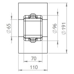 GWK AL-Box Armaturendämmschale DN 50, 50 Prozent, PIR-Schaum, für Victaulic Kupplung Ty... GWK-4124050001 4030095053076 (Abb. 1)