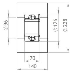 GWK AL-Box Armaturendämmschale DN 80, 50 Prozent, PIR-Schaum, für Victaulic Kupplung Ty... GWK-4124080001 4030095053014 (Abb. 1)