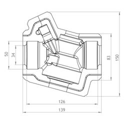 GWK EPP-Box Armaturendämmschale Serie AB-QM, DN 25, Silbergrau, für Regelventil Danfoss... GWK-5291025002 4030095056633 (Abb. 1)
