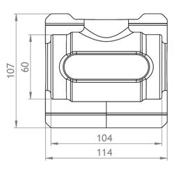 GWK EPP-Box Armaturendämmschale Serie KH-F, DN 32, für Kugelhahn mit kurzer Spindel und... GWK-5232032001 4030095003248 (Abb. 1)