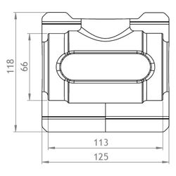 GWK EPP-Box Armaturendämmschale Serie KH-F, DN 40, für Kugelhahn mit kurzer Spindel und... GWK-5232040001 4030095003286 (Abb. 1)
