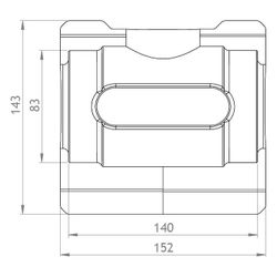 GWK EPP-Box Armaturendämmschale Serie KH-F, DN 50, für Kugelhahn mit kurzer Spindel und... GWK-5232050001 4030095003347 (Abb. 1)