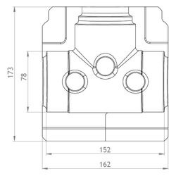 GWK EPP-Box Armaturendämmschale Serie M, DN 50, für Muffengeradsitzventil, Anthrazit, 5... GWK-5211050001 4030095031098 (Abb. 1)
