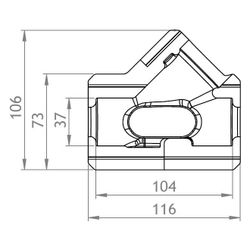 GWK EPP-Box Armaturendämmschale Serie MS-AG, DN 15, für Kemper ECO 173 2G mit Entleerun... GWK-9617050030 4030095055476 (Abb. 1)
