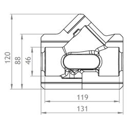 GWK EPP-Box Armaturendämmschale Serie MS-AG, DN 20, für Kemper ECO 170 2G mit Entleerun... GWK-9622050020 4030095055667 (Abb. 1)