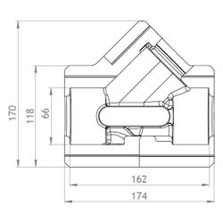 GWK EPP-Box Armaturendämmschale Serie MS-AG, DN 32, für Kemper ECO 170 2G mit Entleerun... GWK-9622050040 4030095055681 (Abb. 1)