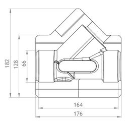 GWK EPP-Box Armaturendämmschale Serie MS-AG, DN 40, für Kemper 150 6G mit Bohrung für Z... GWK-9622060050 4030095056114 (Abb. 1)