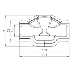 GWK EPP-Box Armaturendämmschale Serie MT, DN 15, für Kemper 141 0G, 10 Stück, 50 Stück,... GWK-9605050030 4030095052499 (Abb. 1)