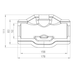 GWK EPP-Box Armaturendämmschale Serie MT, DN 25, für Multi- und Thermostatventil mit IG... GWK-5223025002 4030095026131 (Abb. 1)
